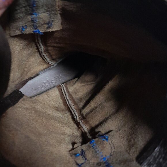 Bed Stu Opal Brown Leather Harness Boots Built In Bottle Opener Women's 8 EU 39 - Picture 7 of 12